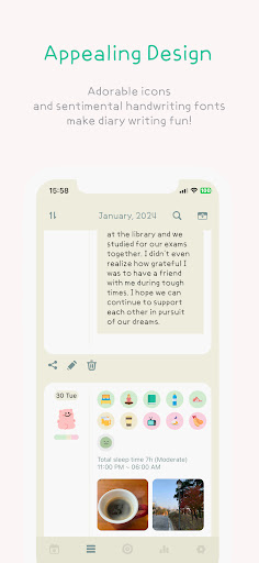 Bokgi Lucky Diary Screen 2
