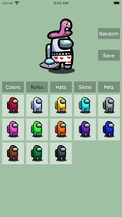 Among Us Free Skins Pets Hats Maker – by one click 4