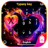 Love Heart Typany Keyboard icon