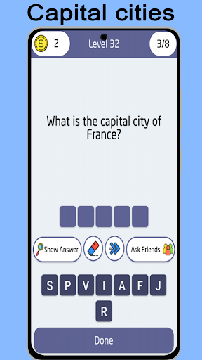 Quiz Game: General Knowledge Screen 3