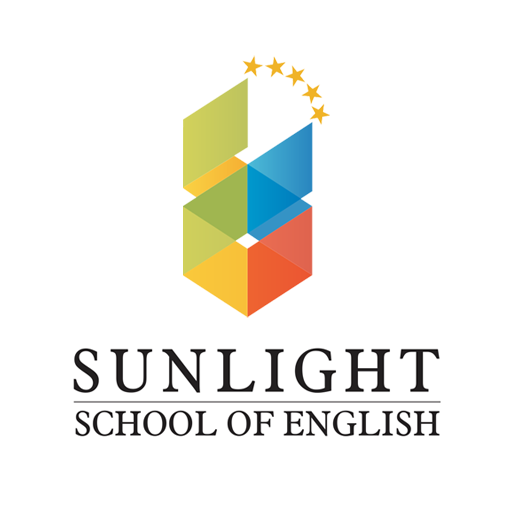 Sunlight English School-Rajkot logo