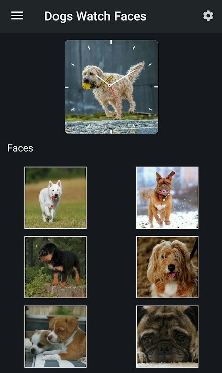 Dogs Watch Faces Screen 3