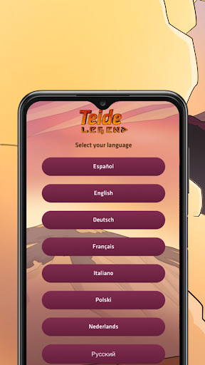 Android application Teide Legend screenshort