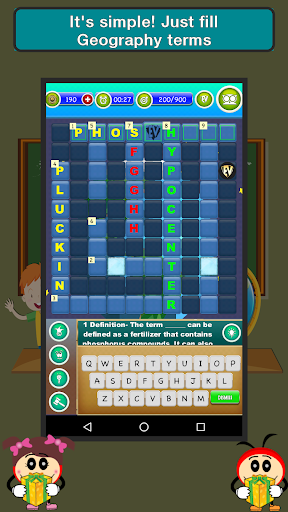 Geography Crossword Puzzle Screen 2