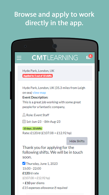 CMT Learning Recruitment - 2.1.3 - (Android)
