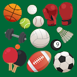Sports - Learn, Spell, Quiz, Draw, Color and Games icon