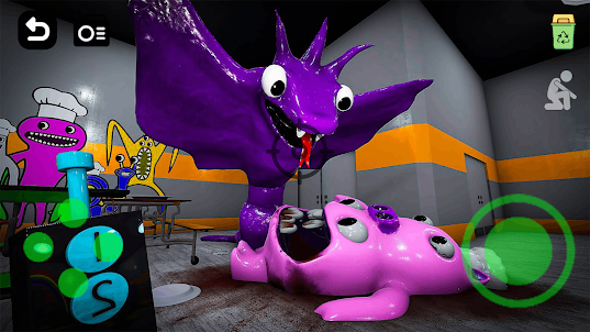 Hunter Tim Garten of Banban 3 Plush Toys Stuffed Purple Monster