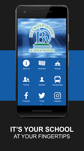 Android application Bluewater Dist. School Board screenshort