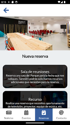 Parque Científico USAL Screenshot