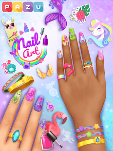 Nail Art Salon - Manicure & jewelry games for kids 1.9 Screenshots 19