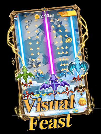 Dragons War - Merge  Idle Shooting Games