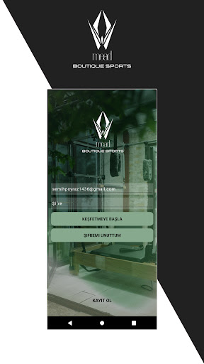 Android application Mead Boutique screenshort