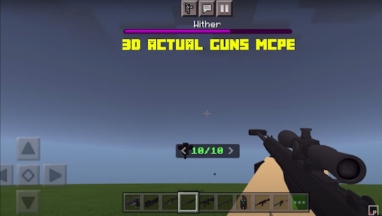 Gun Mod for MCPE 3D Actual Gun 1.4 APK screenshots 1