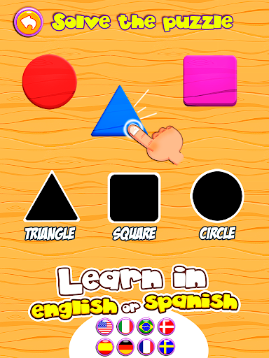 Preschool learning games for kids: shapes & colors  screenshots 1
