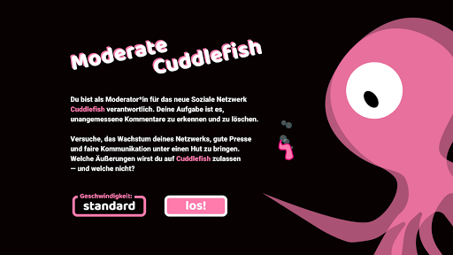 Android application Moderate Cuddlefish screenshort