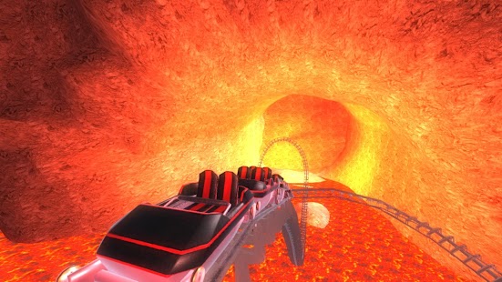 Snímek obrazovky Inferno - VR Roller Coaster