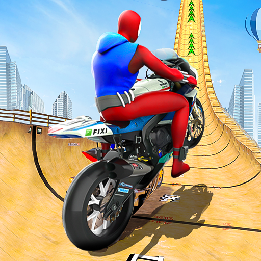 Stunt Bike Rider-Mega Ramps 3D