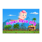 Superhero Piggy icon