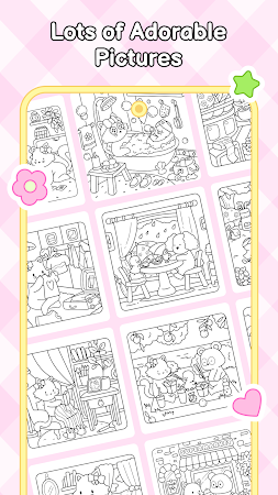 Game screenshot My Cute Friends: Coloring Book hack