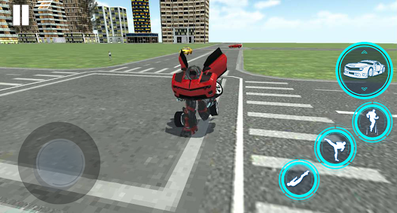 Flying Jet Robot MOD APK  Robot Car Game 5