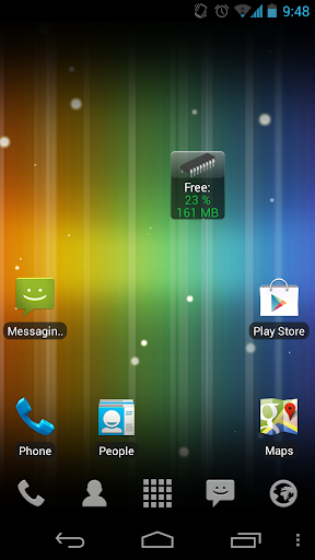 Android application Free Memory (RAM Widget) screenshort