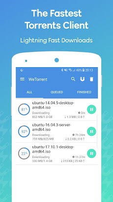 WeTorrent - Torrent Downloaderのおすすめ画像1