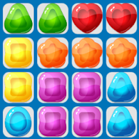 Jelly Puzzle Grid