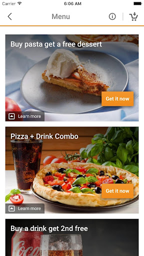 Pronto Restaurant Screen 3