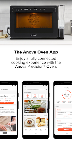 Android application Anova Oven screenshort