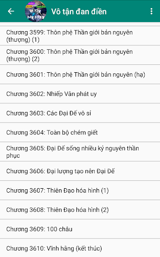 Vo tan dan dien - Tring sinh Screen 2