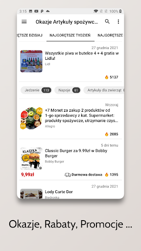 Żabka, Lewiatan, Dino - Polska Screen 2