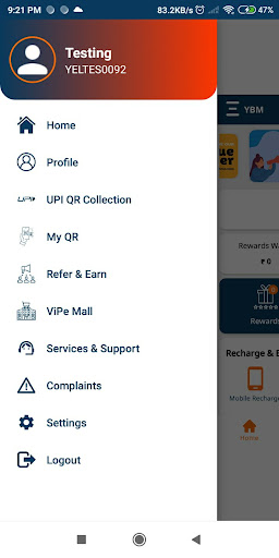 YellowBoxMoney Screen 2