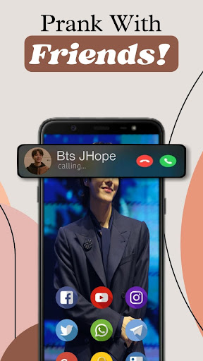 BTS jHope - Fake Video Call Screen 3