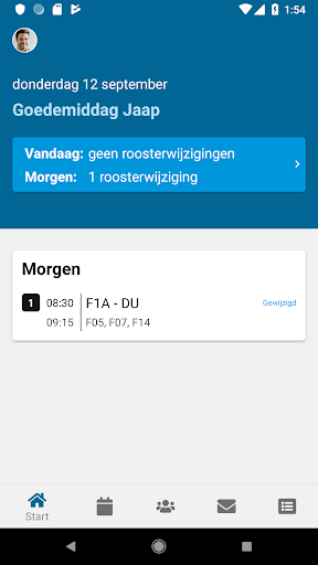 Android application Magister - Docent screenshort