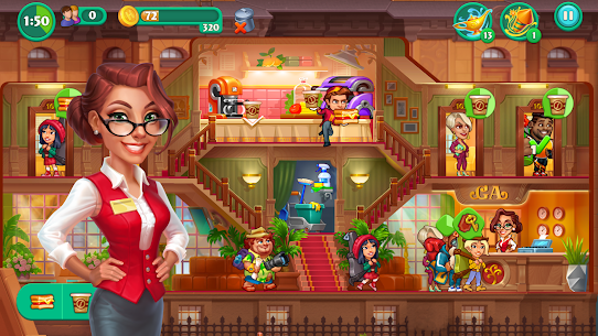Grand Hotel Mania – My Hotel Games. Hotel Tycoon Apk Download , New 2021* 3