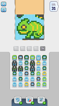 Game screenshot Pixel Sort：色合わせパズル 3D apk download