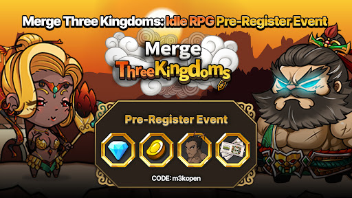 Android application Merge Three Kingdoms Idle RPG screenshort