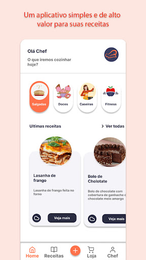 Mini-chef: Receitas Screen 2