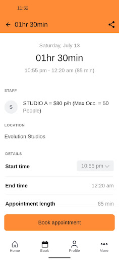 Evolution Studios Screen 3