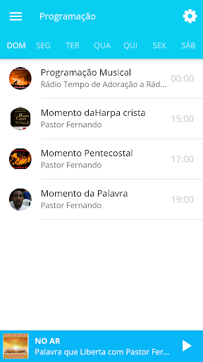 Rádio Web Tempo de Adoração Screen 2
