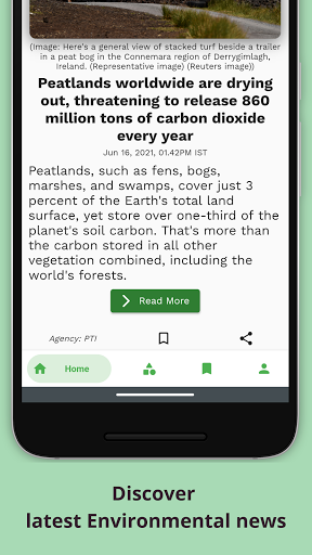 Android application Envi - For Better Tomorrow screenshort