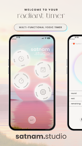 Android application Satnam. Kundalini Yoga Timer screenshort