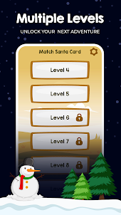 Santa Claus Game: Match Cards