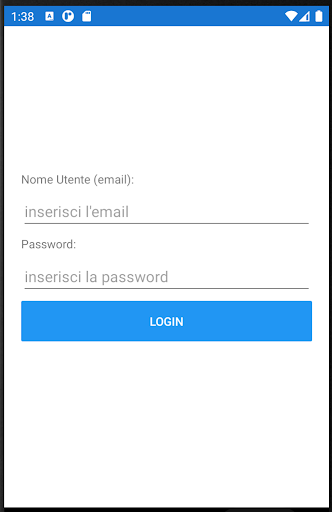 Android application Pronto Soccorso Mobile screenshort