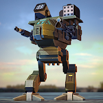 Cover Image of Tải xuống Pixel Robots Battleground  APK