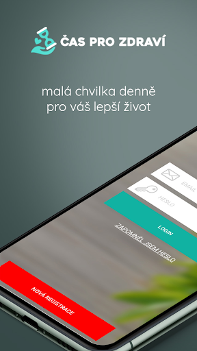 Android application Čas pro zdraví screenshort