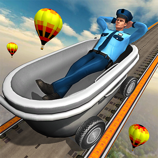 Happy Auto Wheels: Vertical Mega Ramp GT Stunts