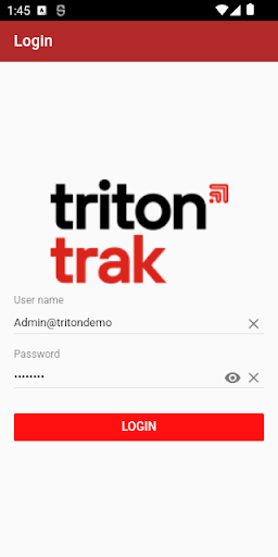Android application TritonTrak screenshort