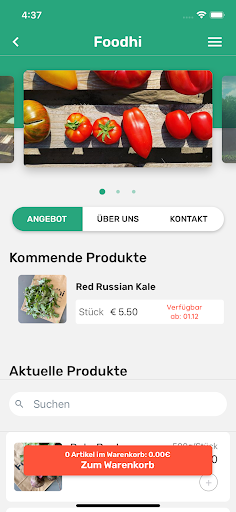 Foodhi Screen 2