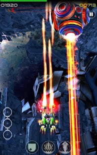Galaxy Warrior: Captura de tela do Ataque Alienígena